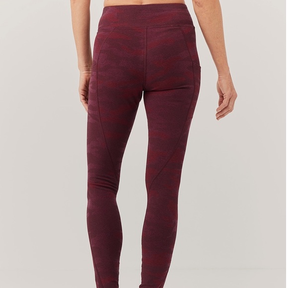🆕 Pact Organic Cotton Go-To Pocket Leggings in Raisin Camo Size Small - Picture 10 of 14